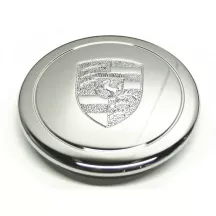 Cache-moyeu métal chromé jante Fuchs Porsche 911 (Standard ou Surélevé) | Rétro Jante