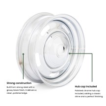 Rally 6×15", PCD 5x4.50/5×4.75 , ET0, CB 81.7