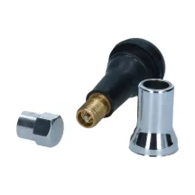 Valve tubeless chromée diamètre 11,5 mm | Rétro Jante