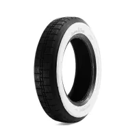 Pneu European Classic Whitewall (Dimensions au choix) | Rétro Jante