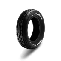 Pneu Maxspeed RWL Lettrage Blanc (Dimensions au choix) | Rétro Jante