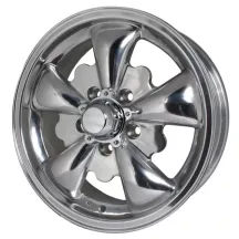 5x112 Jante EMPI 5 Branches 5.5x15 (Chrome, Noir, Blanc Polie) | Rétro Jante