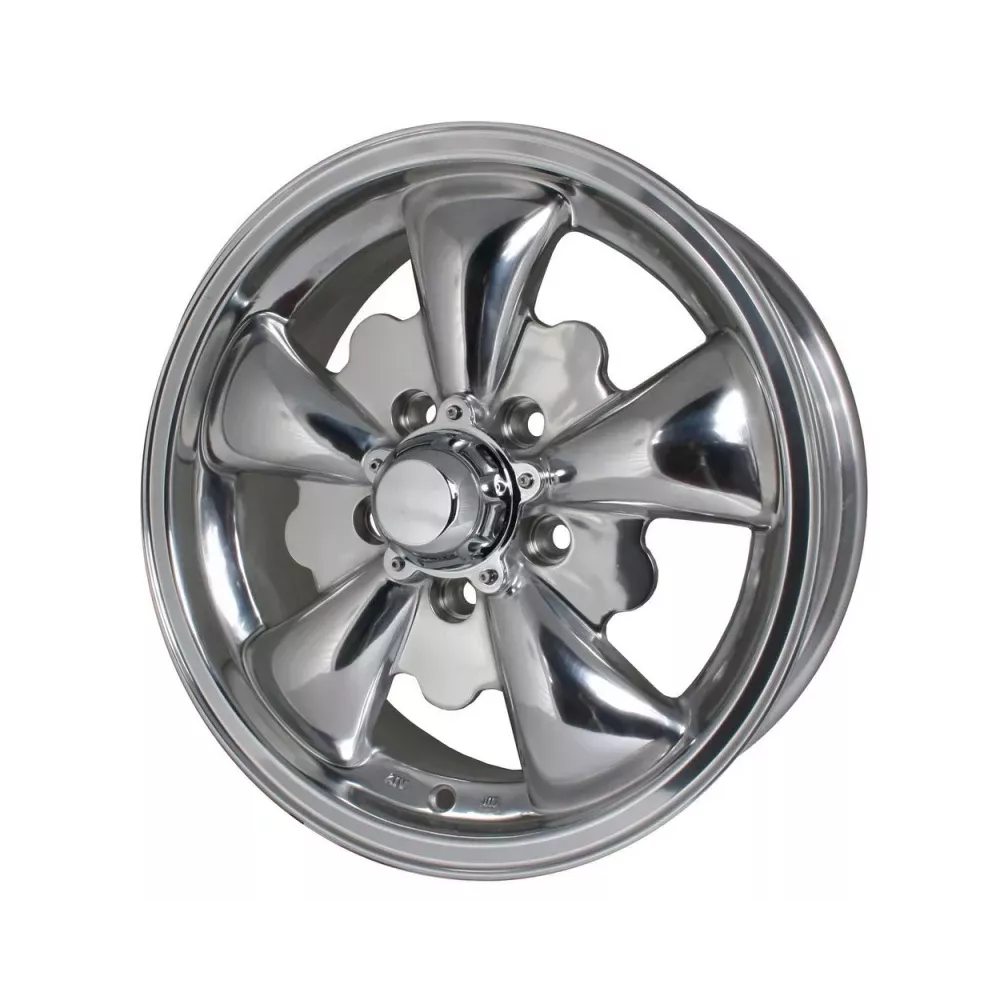 5x112 Jante EMPI 5 Branches 5.5x15 (Chrome, Noir, Blanc Polie) | Rétro Jante