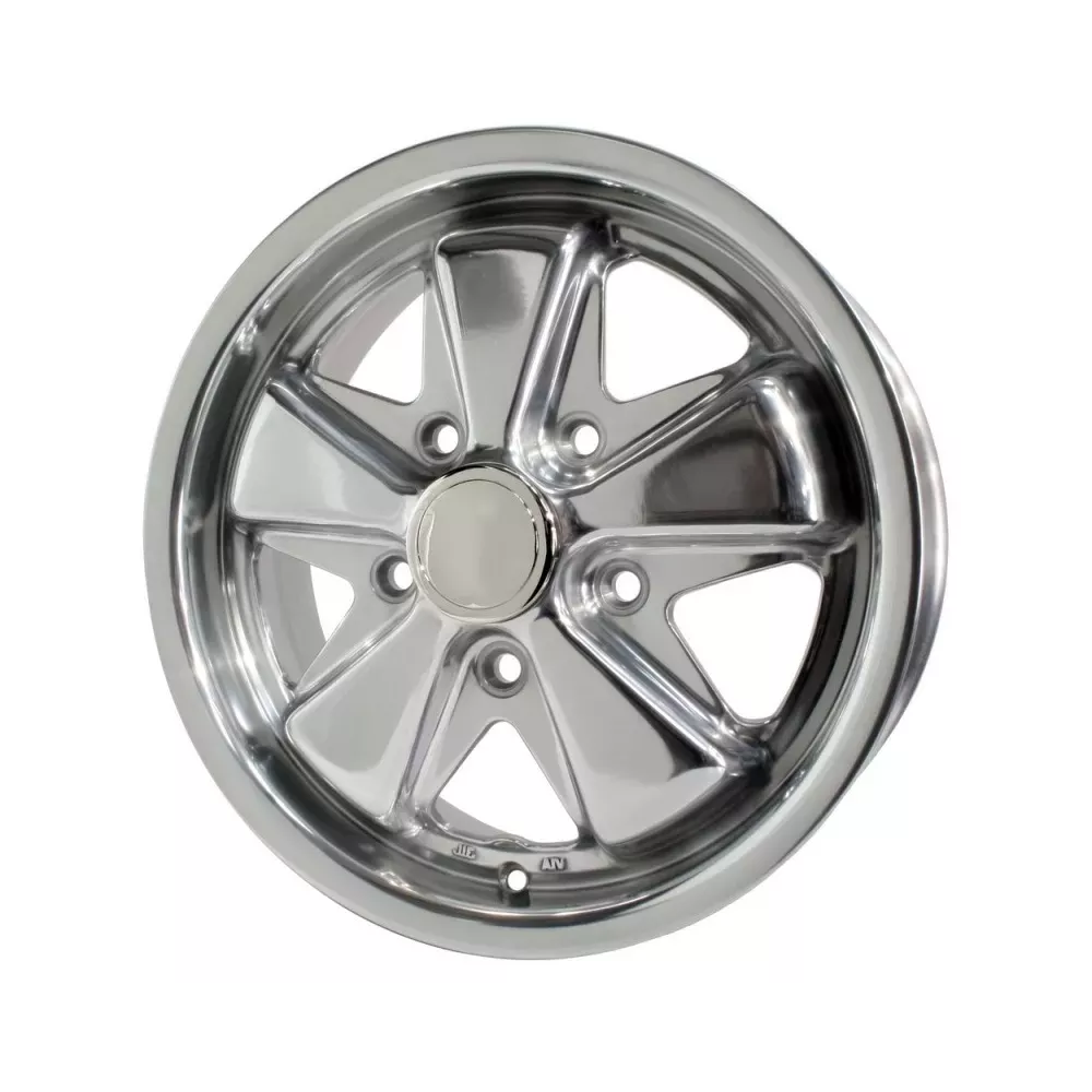 5x112 VW Jante Style Fuchs Chromée 5.5x15 (ET20) | Rétro Jante