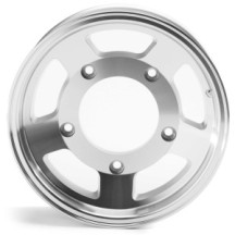 Jante alu style Enkei Dish 4x15" 5x205 ET19 VW Combi Cox 1950-67 gris