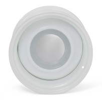 Smoothie 7×17″, PCD 5×5.00/5.50″, ET0 Noir/Blanc