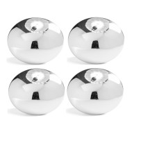 Enjoliveur de jante smoothie chromé set de 4