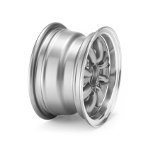 Minilite 10X5.5, PCD 4X101.6, ET33, Gun metal + lèvre d'usinage.