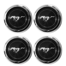 Magnum 500 Cache Moyeu noir set de 4