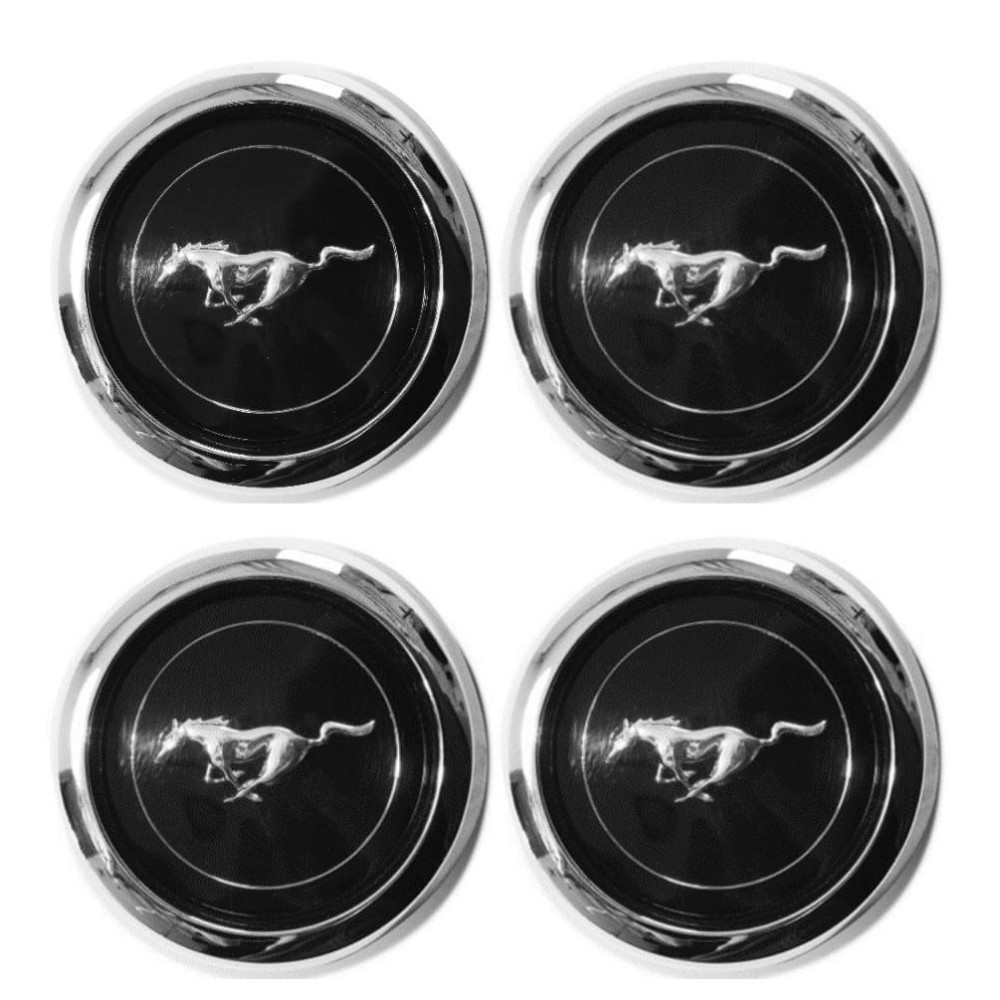 Magnum 500 Cache Moyeu noir set de 4