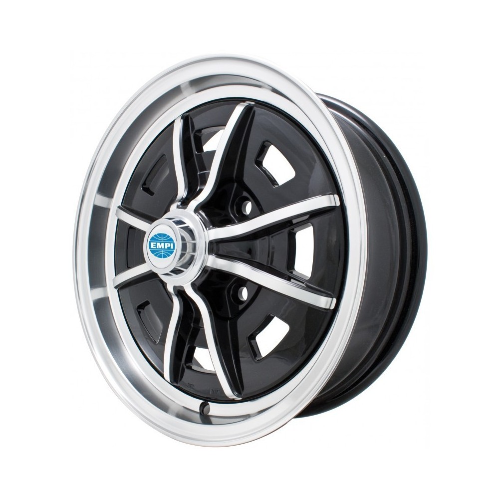 Jante SPRINT STAR 5 x 15‚Äô‚Äô noire et polie (ET 25)