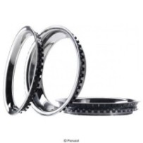 Cerclage enjoliveur inox de jantes/roues x4