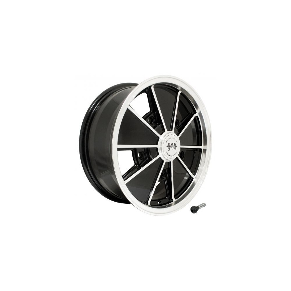 Jante/roue BRM noir brillant 5x205