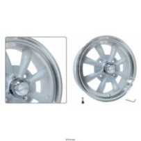 Jante blanche EMPI GT-8 (la pi√®ce)