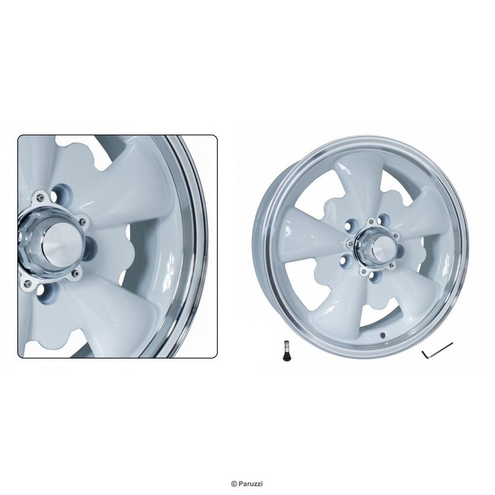 Jante blanche EMPI GT-5 (la pi√®ce)