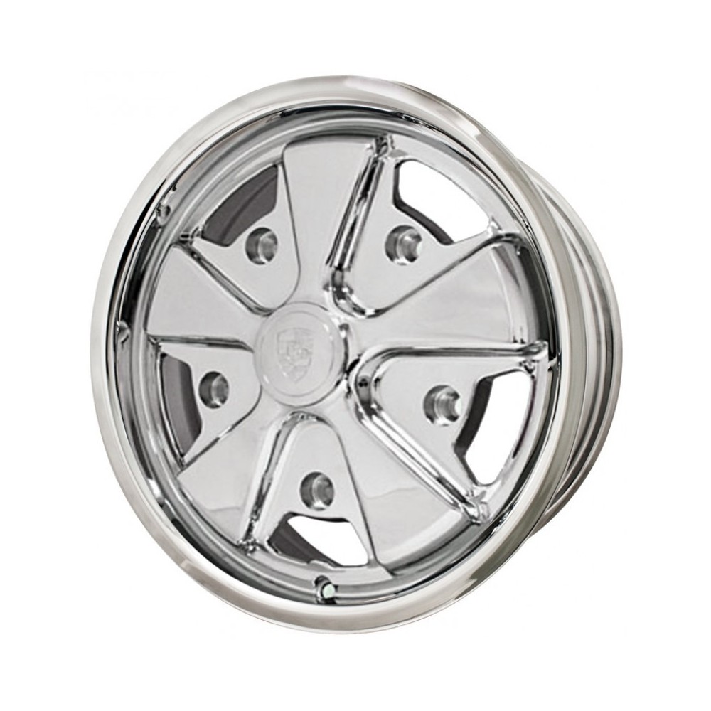 Jante FUCHS 15‚Äô‚Äô chrom√©e 5x205