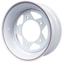 VW 15" 5x205 Jante EMPI TRIANGULAR blanche