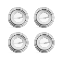 Fiat 500 3.50×12′′, PCD 4×190, ET28, ABE, argent, set de 4