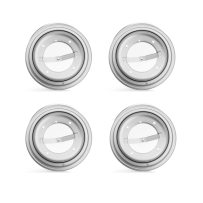 Fiat 500 3.50×12′′, PCD 4×190, ET28, ABE, argent, set de 4