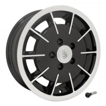 Jante EMPI Gasser 5.5x15 5x112 Noir Brillant ET20 | Retrojante