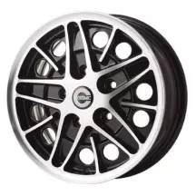 Jante VW Cosmic 15" 5x112 Noire Polie JBW | Retrojante