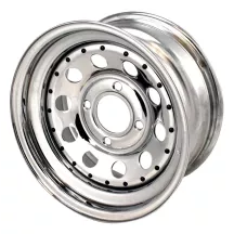 VW Roue Modular 4 trous Chromée 15 Pouces 4x130 | Retrojante