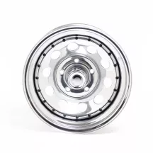 Jante Tôle Modular Steel Wheels Chromée (Dimensions au choix) | Rétro Jante