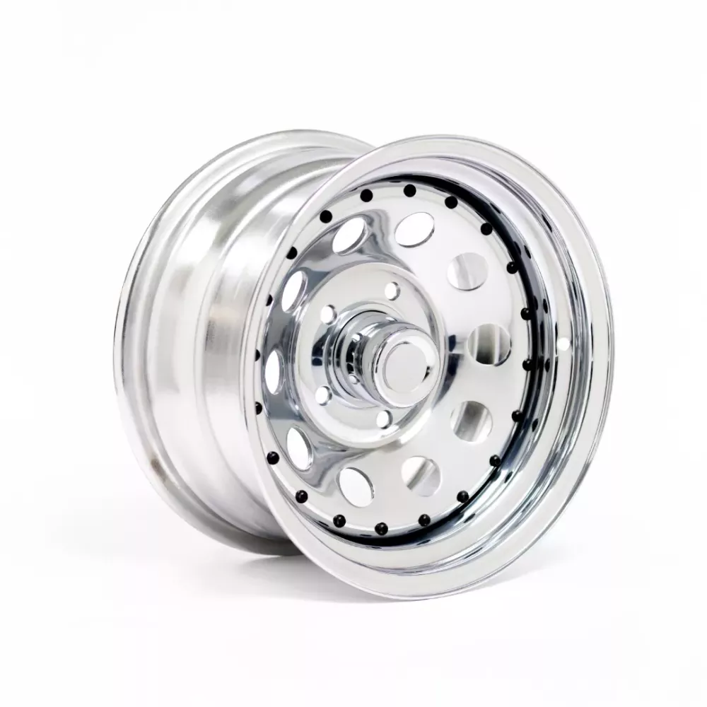 Jante Tôle Modular Steel Wheels Chromée (Dimensions au choix) | Rétro Jante