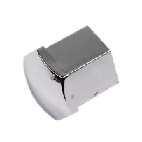Cache-écrou de roue plastique chromé 17mm 19mm | Rétro Jante