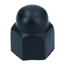 Cache-écrou roue plastique noir jantes Big (Unité/Set 4) | Rétro Jante