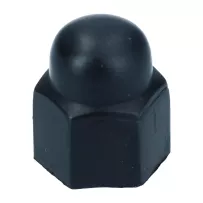 Cache-écrou roue plastique noir jantes Big (Unité/Set 4) | Rétro Jante