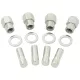Set 4 écrous et goujons roue appui plat | Rétro Jante