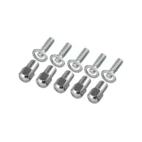 Set 5 écrous et goujons roue appui plat | Rétro Jante