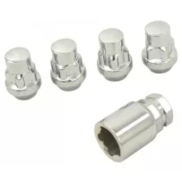 Set 4 écrous antivol roue appui plat 12x1.5 | Rétro Jante