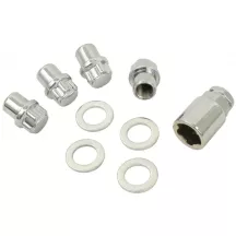 Set 4 écrous antivol roue appui plat 1/2x20 | Rétro Jante