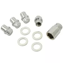 Set 4 écrous antivol roue appui plat 1/2x20 | Rétro Jante