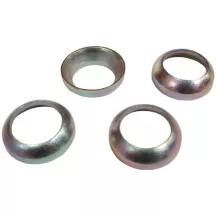 Set 4 rondelles conversion appui conique vers bombé | Rétro Jante.5 (38mm) | Rétro Jante