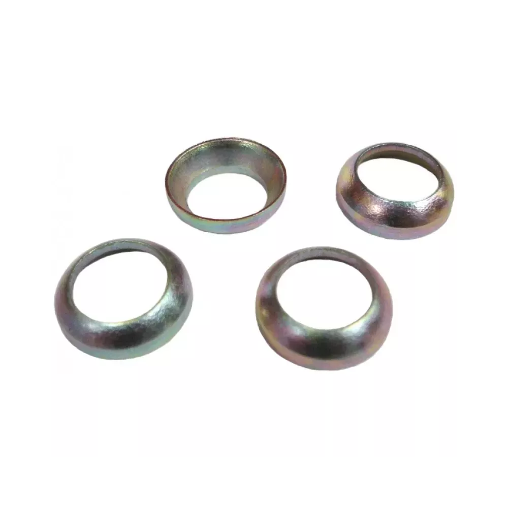 Set 4 rondelles conversion appui conique vers bombé | Rétro Jante.5 (38mm) | Rétro Jante