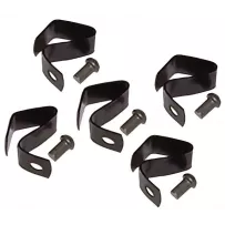 Set de 5 clips attaches enjoliveur roue avec rivets | Rétro Jante